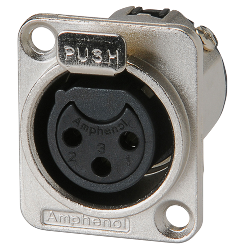 PRESA XLR 3 POLI TELAIO