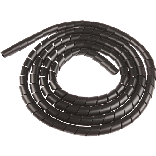 Guaina PVC Flessibile diametro 12mm Nero 105° UL