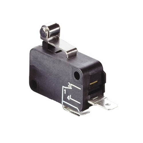MICROSWITCH CON LEVA CORTA E RULLO