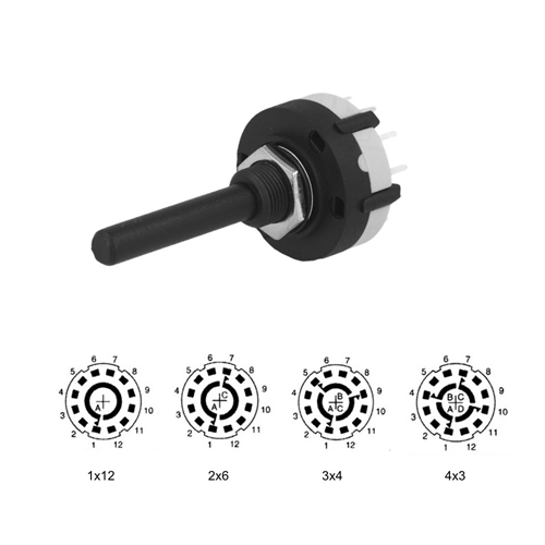 COMMUTAT.ROTATIVO 3 POS.4 VIE