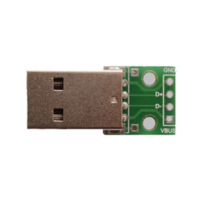 CONNETT.USB "A" MASCHIO CON CIRC.STAMPATO