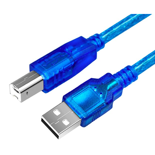 CAVO USB 2.0 TIPO A/B M/M 0.5 MT.
