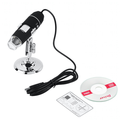 Pinto Elettronica  245.044.3726 - MICROSCOPIO 1000x USB CON BASE