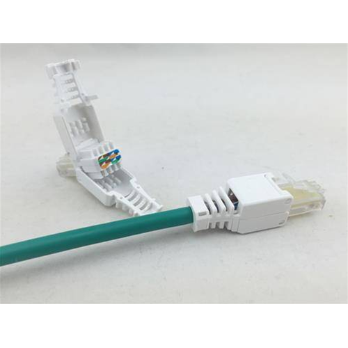 CONNETTORE RJ45 UTP PLUG 8/8 PER CAVO DI RETE ETHERNET LAN BUSTA 50pz -  Azeria