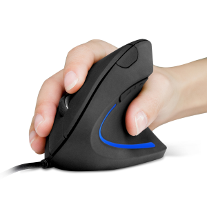 MOUSE ERGONOMICO VERTICALE USB 2.0 CON CAVO