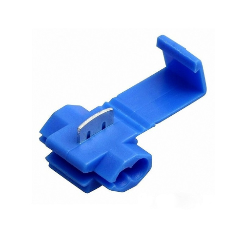 MORSETTO RUBACORRENTE BLU (1.5-2.5 MMQ) CF.100 PZ.