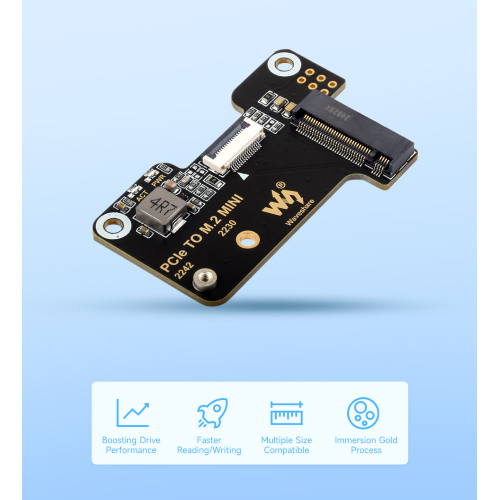 ADATTATORE SSD PER RASPBERRY 5