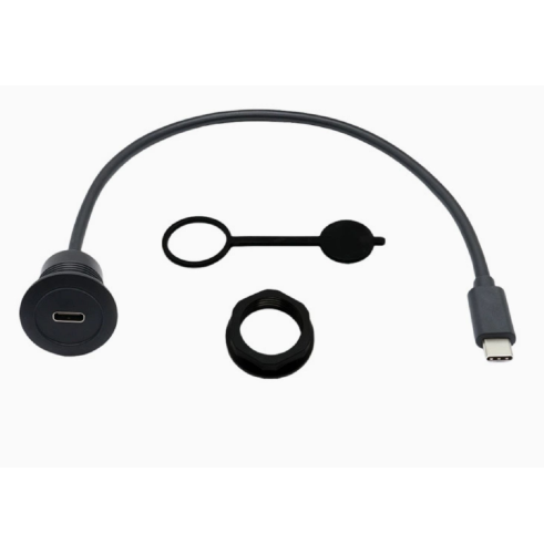 CAVO  M/F  USB "C" DA PANNELLO