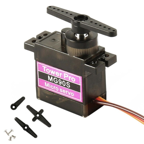 MICRO SERVOMOTORE MG90S 360° INGR. METALLO  2.2 KG/CM