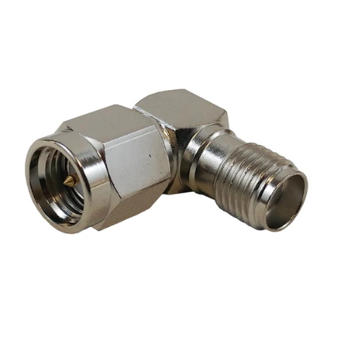 ADATTATORE SMA 90° MASCHIO - FEMMINA